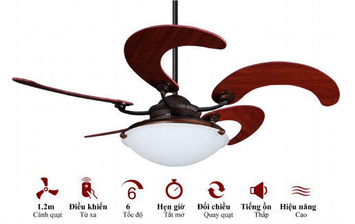 QUẠT TRẦN CHO NGƯỜI GIÀU MR.VŨ SOLE