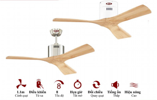 QUẠT TRẦN CHO NGƯỜI GIÀU MR.VŨ SOLID 42 MP