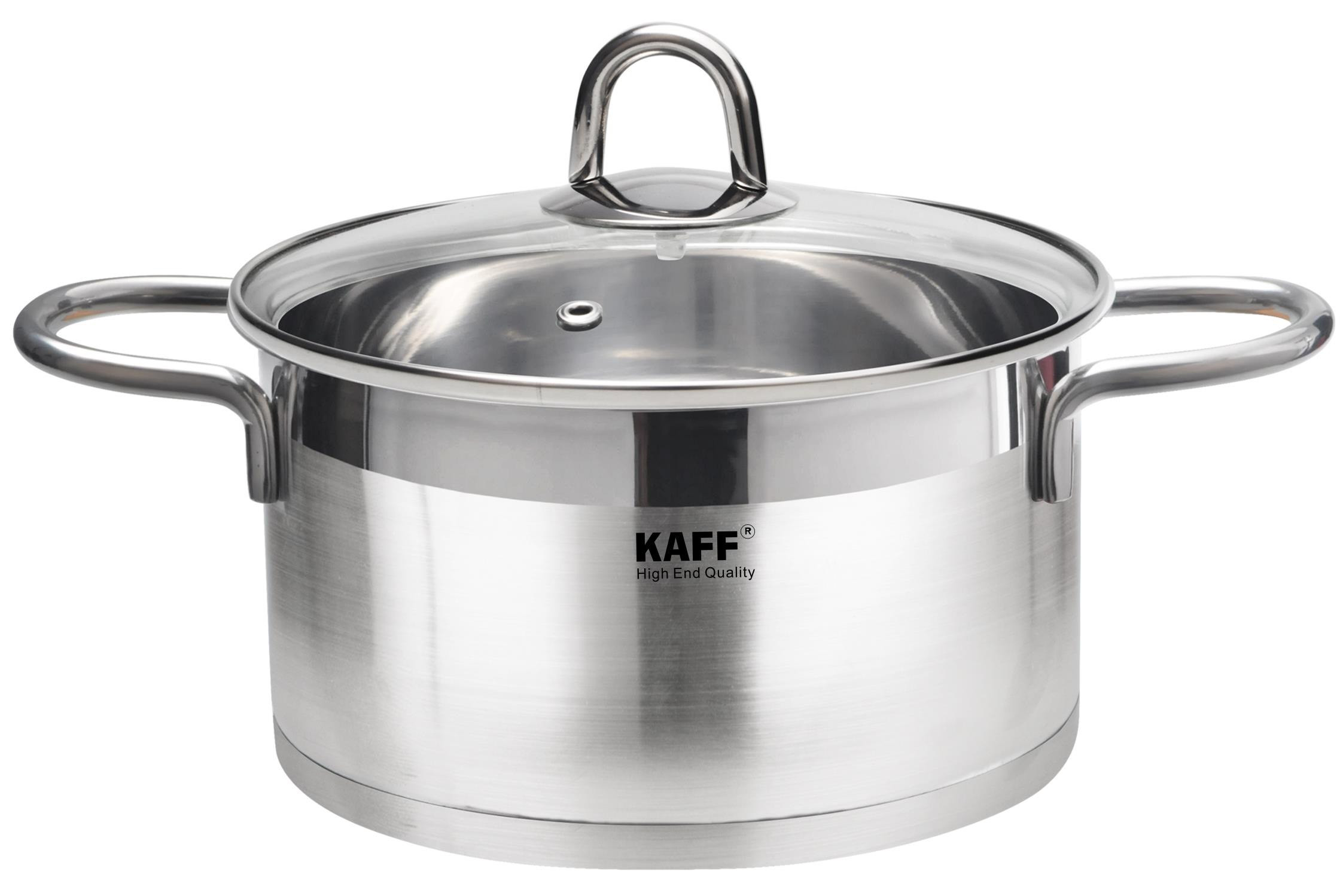 Bộ nồi KAFF cao cấp 5 món Inox 304 KF-ST09304