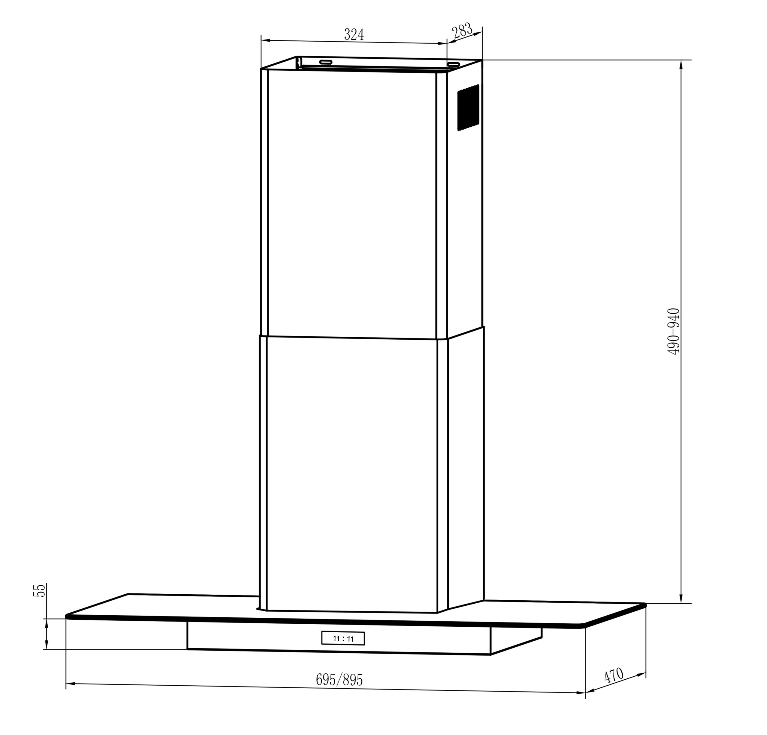 Máy Hút Mùi Kaff KF-70RH