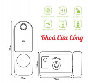 Khóa điện tử Kassler KL-579 I APP (REMOTE)