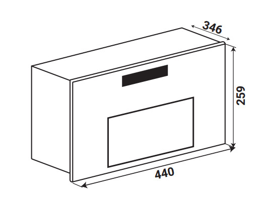 Lò vi sóng để bàn KAFF KF-AM825TB