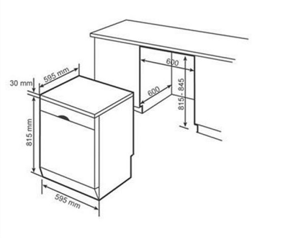 Máy rửa chén Beko BDFN36530XC
