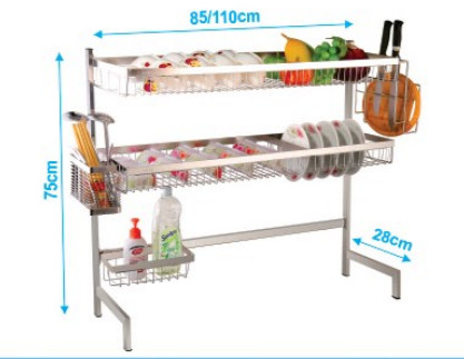 Kệ Chén 2 Tầng B-gem BG-KC017_110