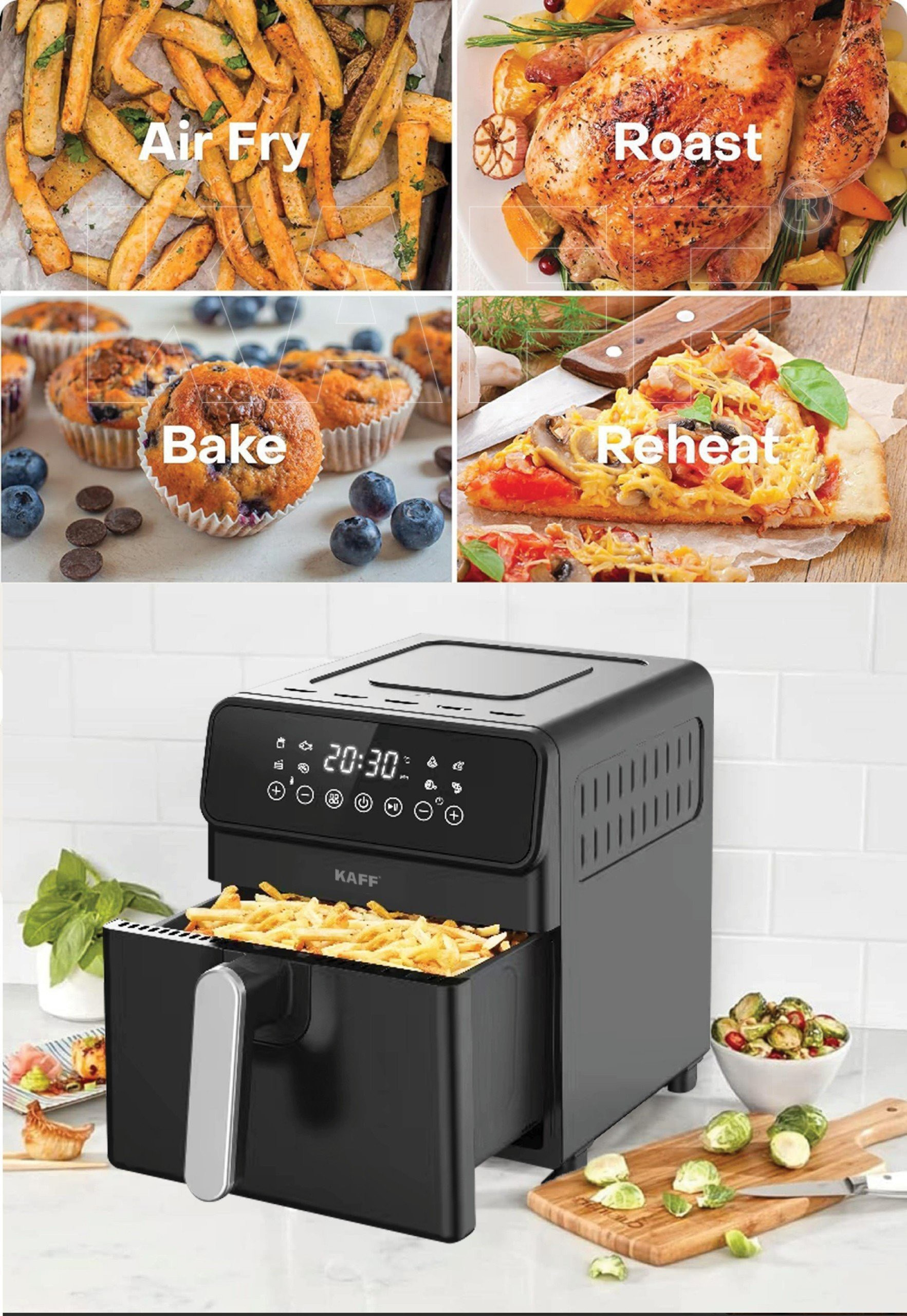 Nồi Chiên Không Dầu KAFF KF-AFS8AD
