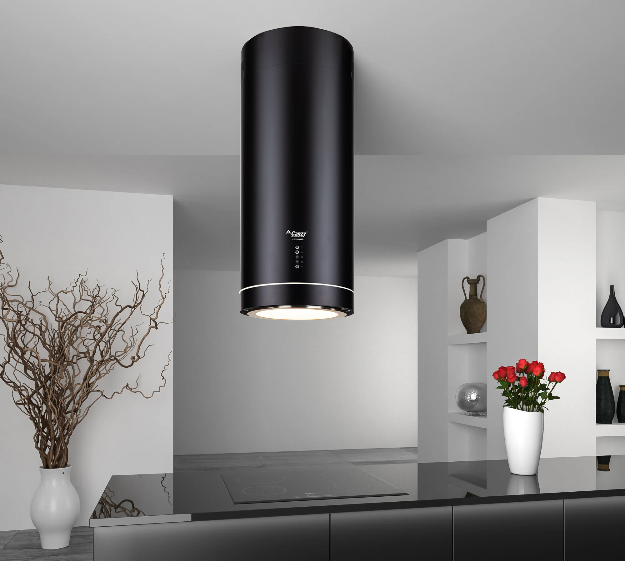 Máy Hút Mùi Độc Lập Canzy CZ-7038GBB