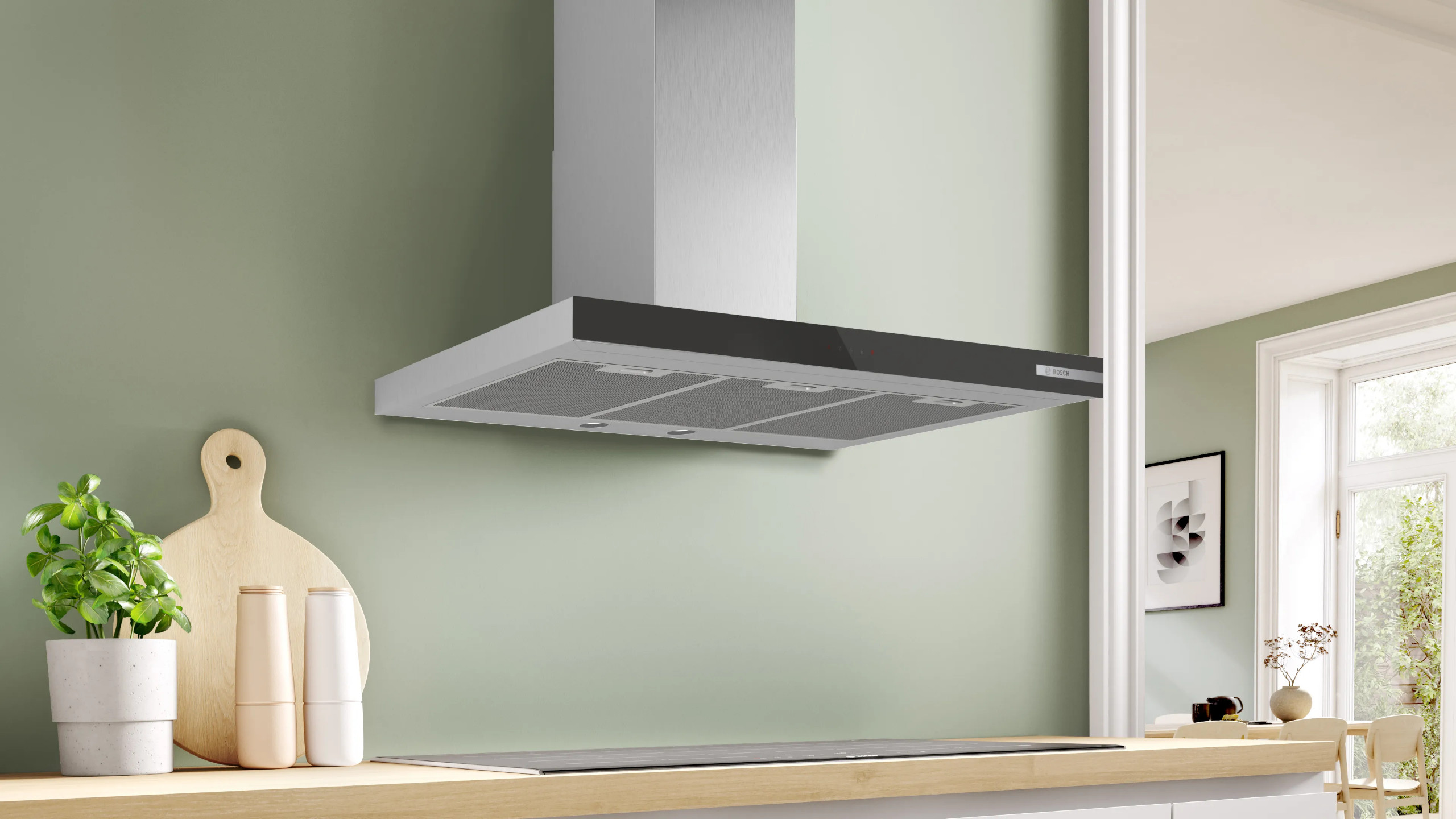 Máy hút mùi BOSCH DWB96BK60T | Serie 4