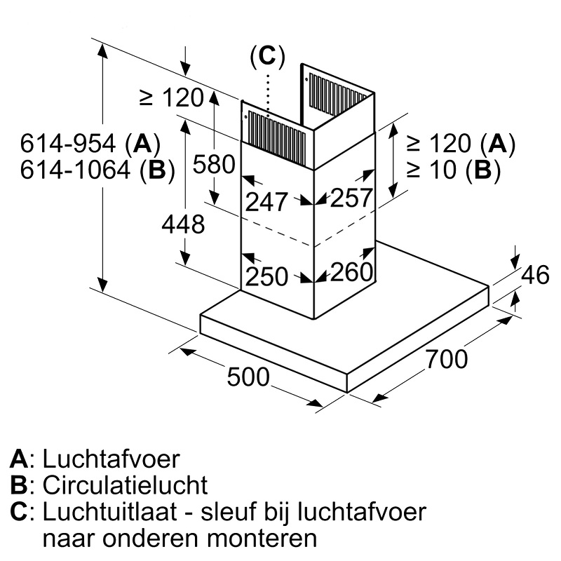 Máy hút mùi BOSCH DWB77CM50 | Serie 6