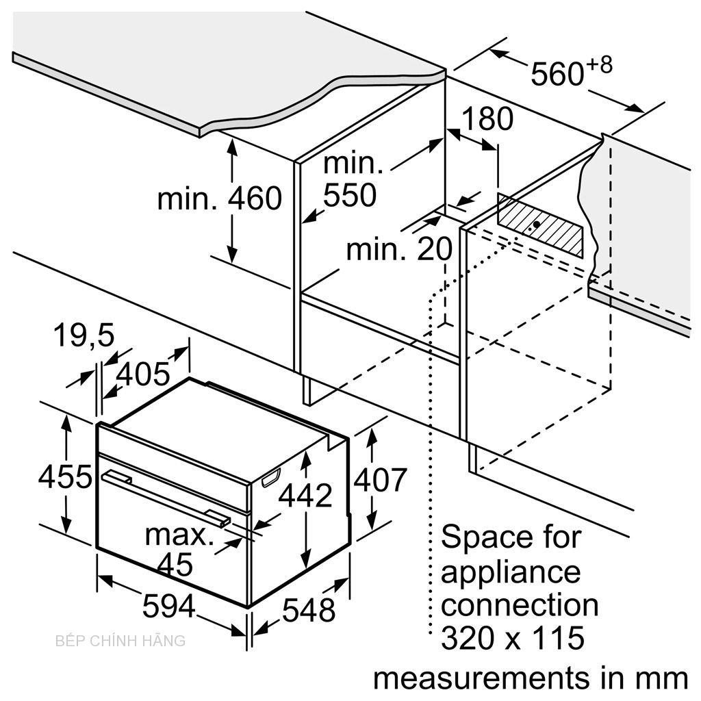 Lò hấp BOSCH CDG634AS0 | Serie 8