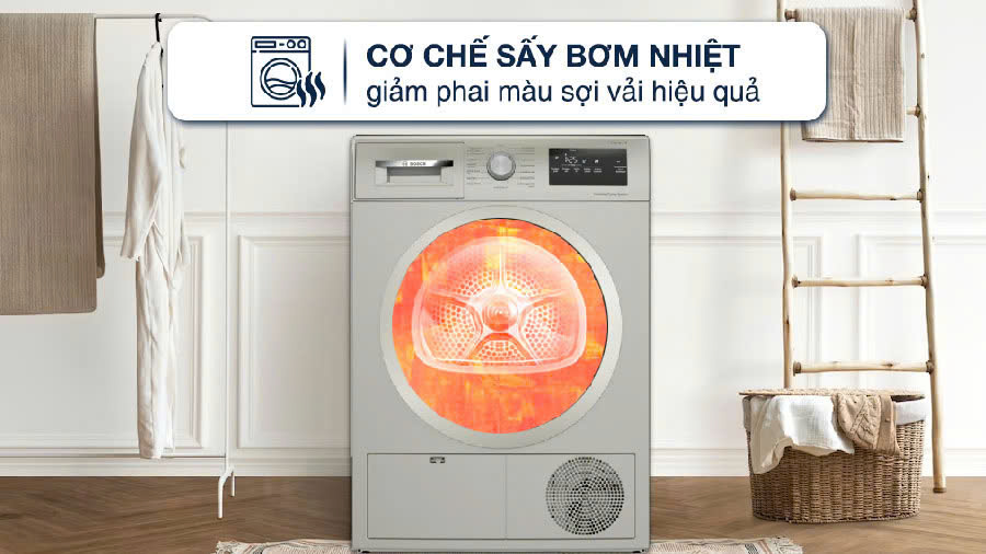 Máy sấy quần áo Bosch WTH85VX3 Serie | 4