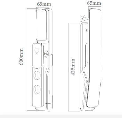 Khóa Vân Tay Cửa Gỗ AVOLOCK AL-88TRV-B