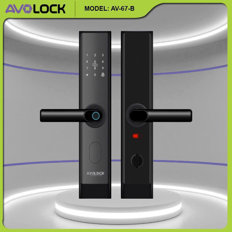 Khóa Vân Tay Cửa Gỗ AVOLOCK AV-67-B