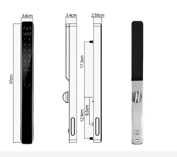 Khóa Vân Tay Cửa Nhôm Xingfa AVOLOCK AN-399F