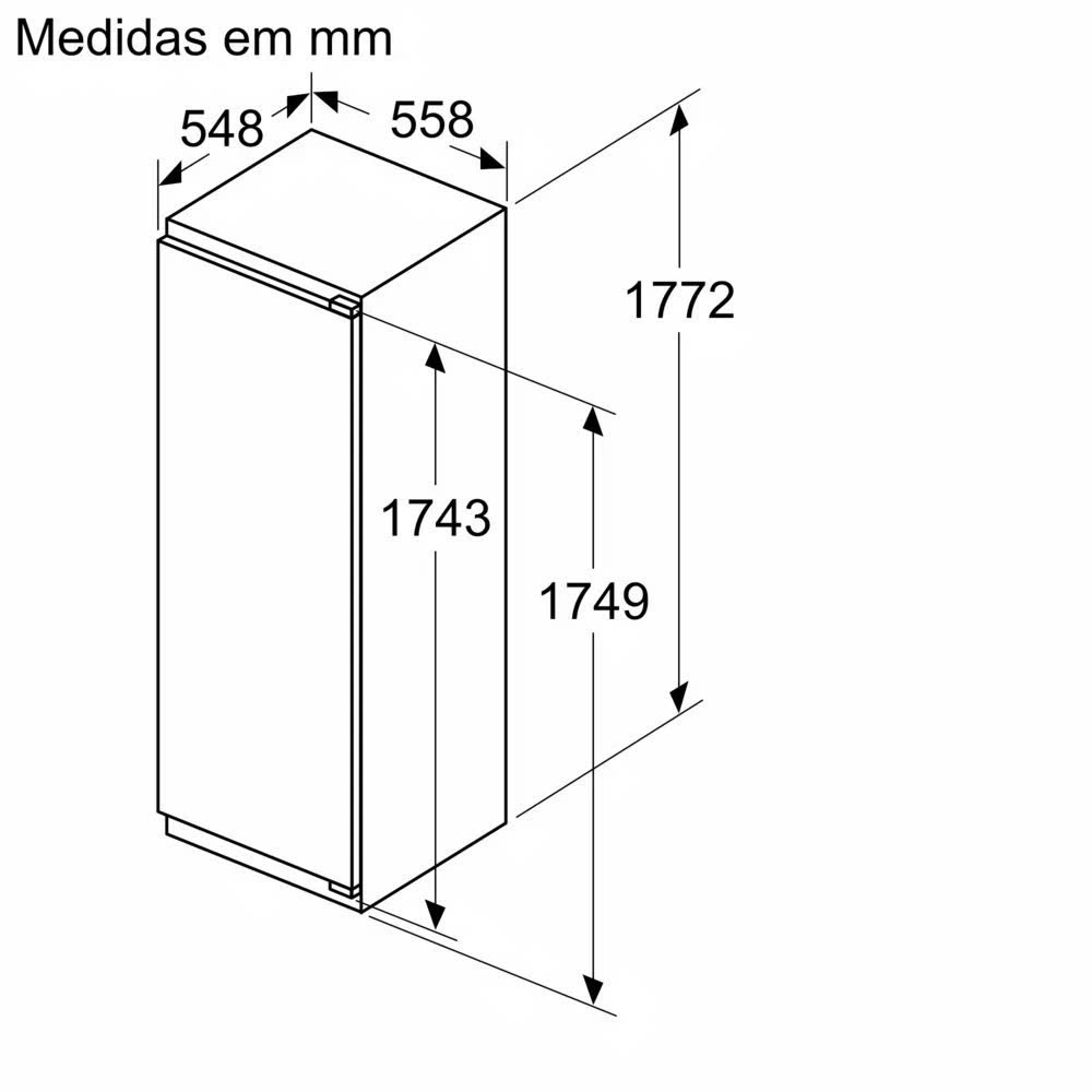 Tủ Mát Âm Tủ BOSCH KIR81ADD0 Serie 6 310 Lít