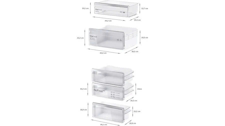Tủ Lạnh âm BOSCH KIN86ADD0 |Serie 6