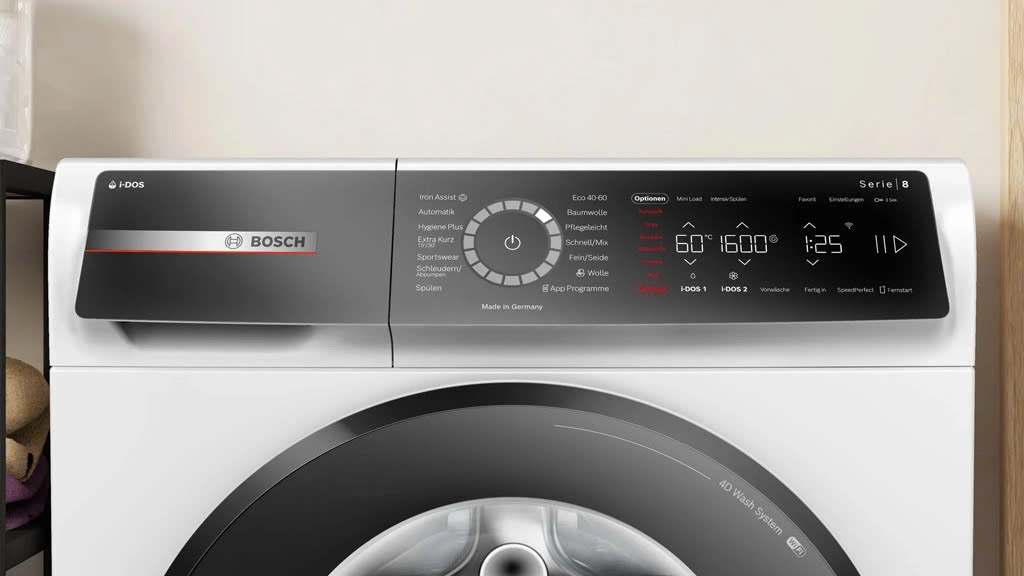 MÁY GIẶT BOSCH WGB256A40 HOME CONNECT/ I-DOS 10KG 1600RPM