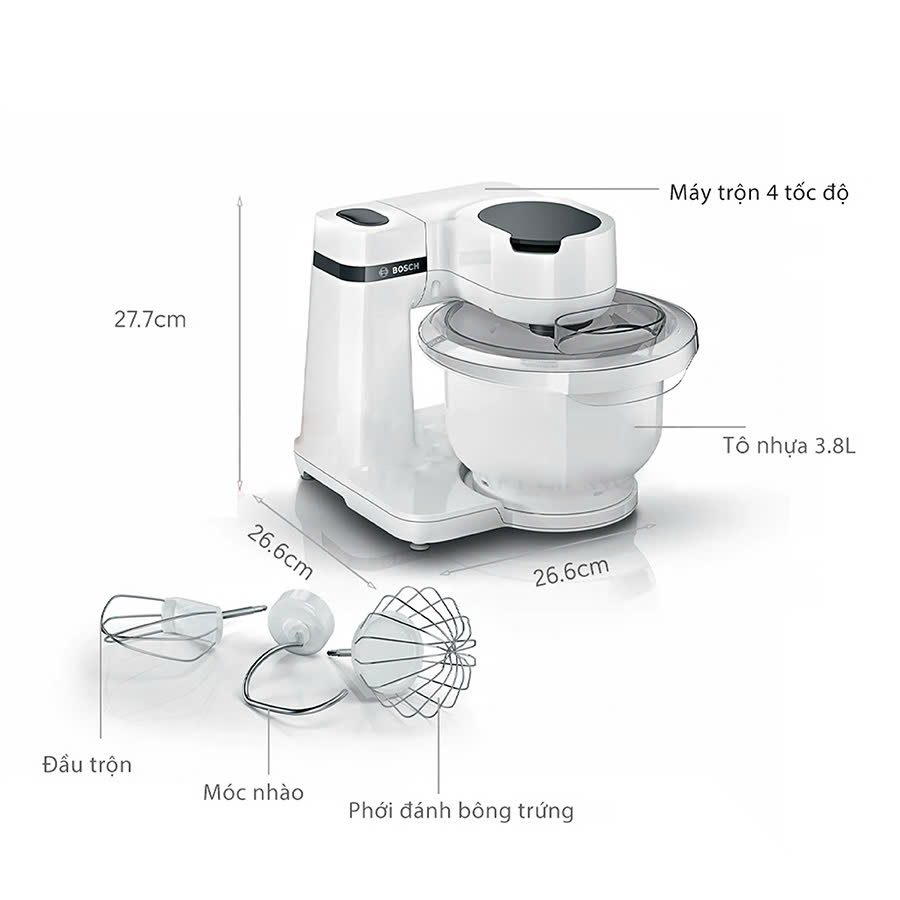 Máy xay trộn đa năng BOSCH MUMS2AW00