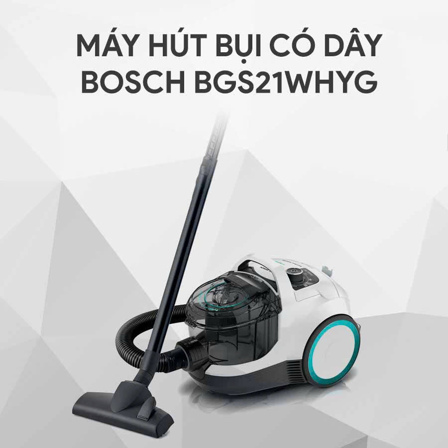 Máy hút bụi BOSCH BGS21WHYG