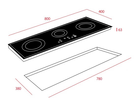 Bếp Điện Teka MAESTRO TRC 83631 TCS