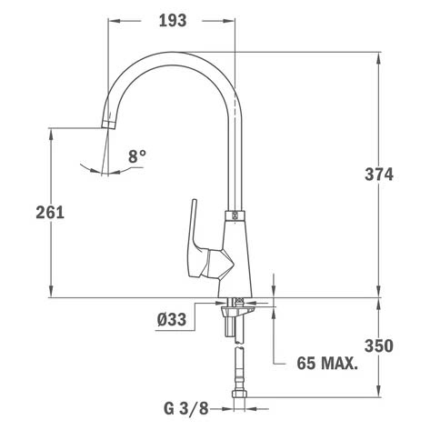 Vòi rửa TEKA VITA 915