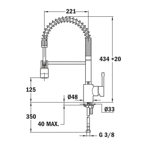 Vòi chậu rửa TEKA ARK 937