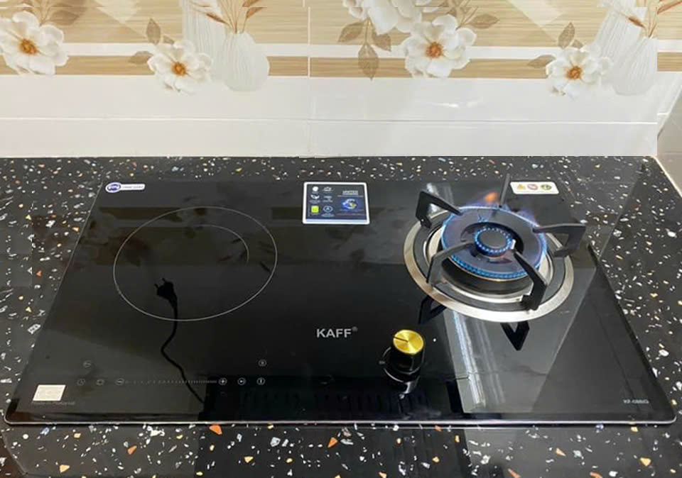 Bếp Gas Kết Hợp Từ Kaff KF-088IG