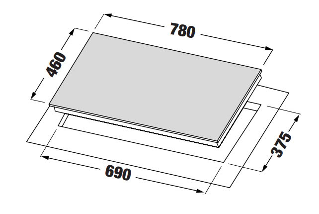 Bếp gas âm KAFF KF-668