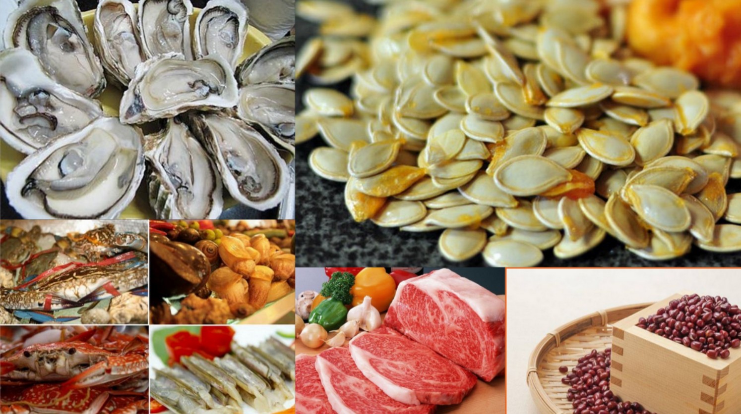 Thực phẩm nào chứa nhiều kẽm Thực phẩm nào chứa nhiều kẽm