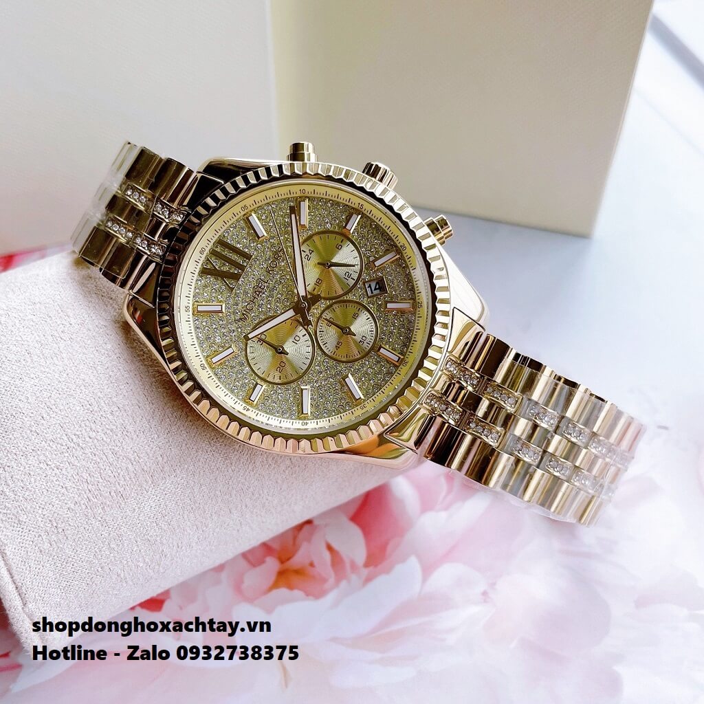 ng H Nam Michael Kors MK8579 V Gold 44mm Ch nh H ng Shop ng