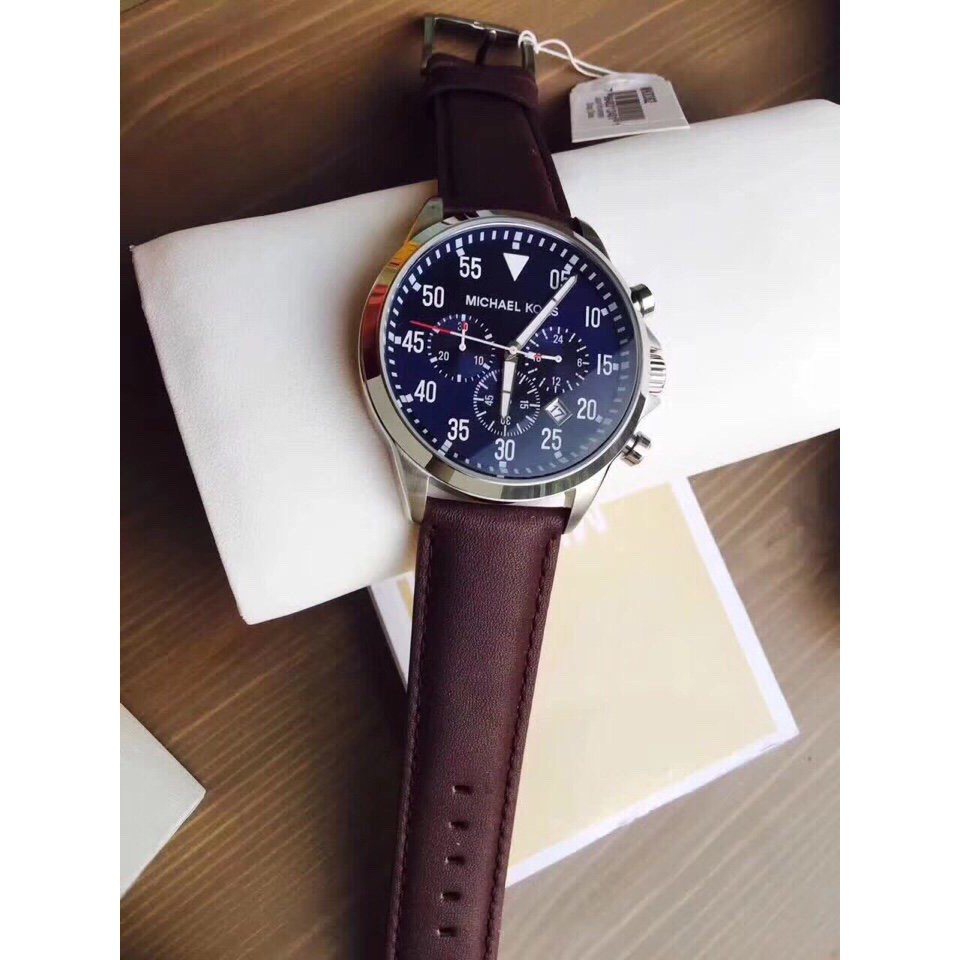 Đồng hồ Michael Kors MK8362 Nam Quartz Pin Dây Da #25 Đồng hồ Michael Kors MK8362 Nam Quartz Pin Dây Da