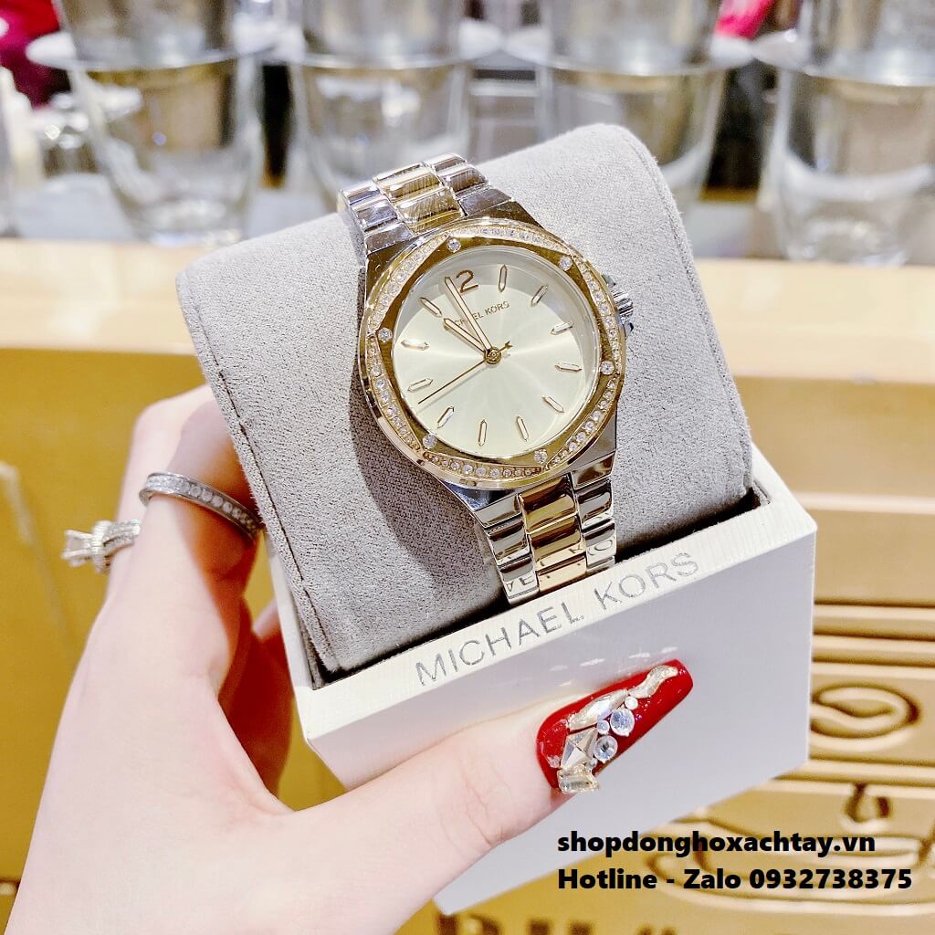 Đồng Hồ Nữ Michael Kors MK6988 Demi Gold 37mm Chính Hãng Shop Đồng Hồ Xách  Tay