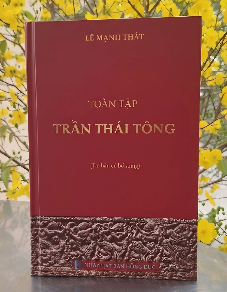 Sách mới: Toàn Tập Trần Thái Tông - Lê Mạnh Thát (bìa cứng) - Tái bản 2026