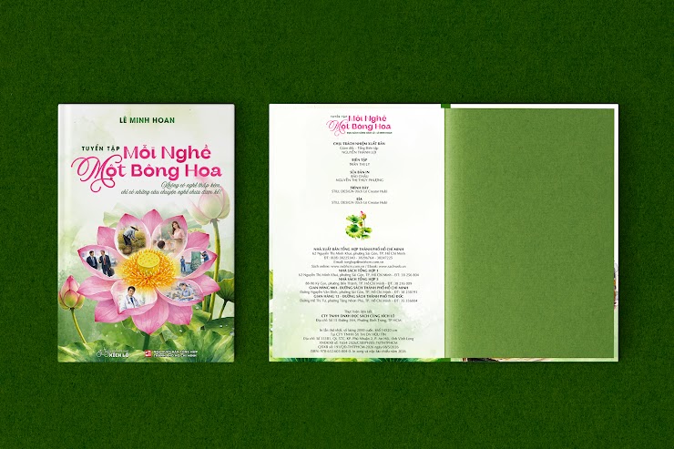 Sách mới - MỖI NGHỀ MỘT BÔNG HOA - Lê Minh Hoan
