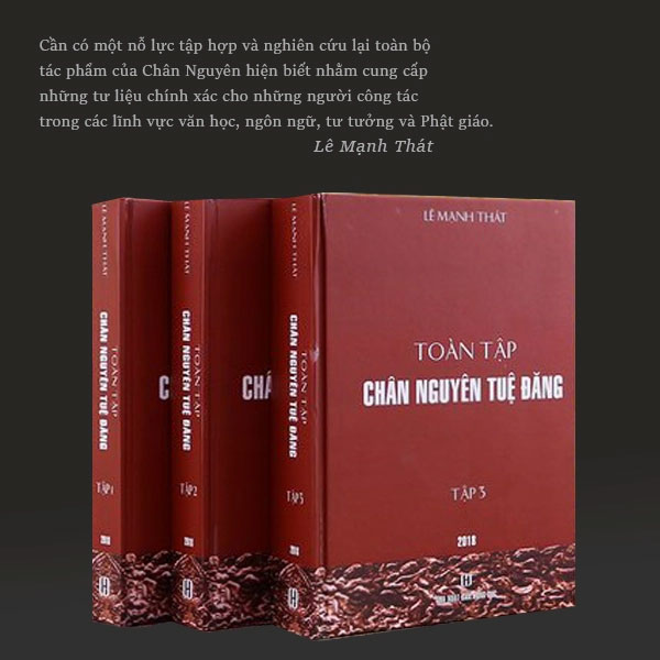 Toàn tập Chân Nguyên Tuệ Đăng (Bộ 3 quyển) - Lê Mạnh Thát