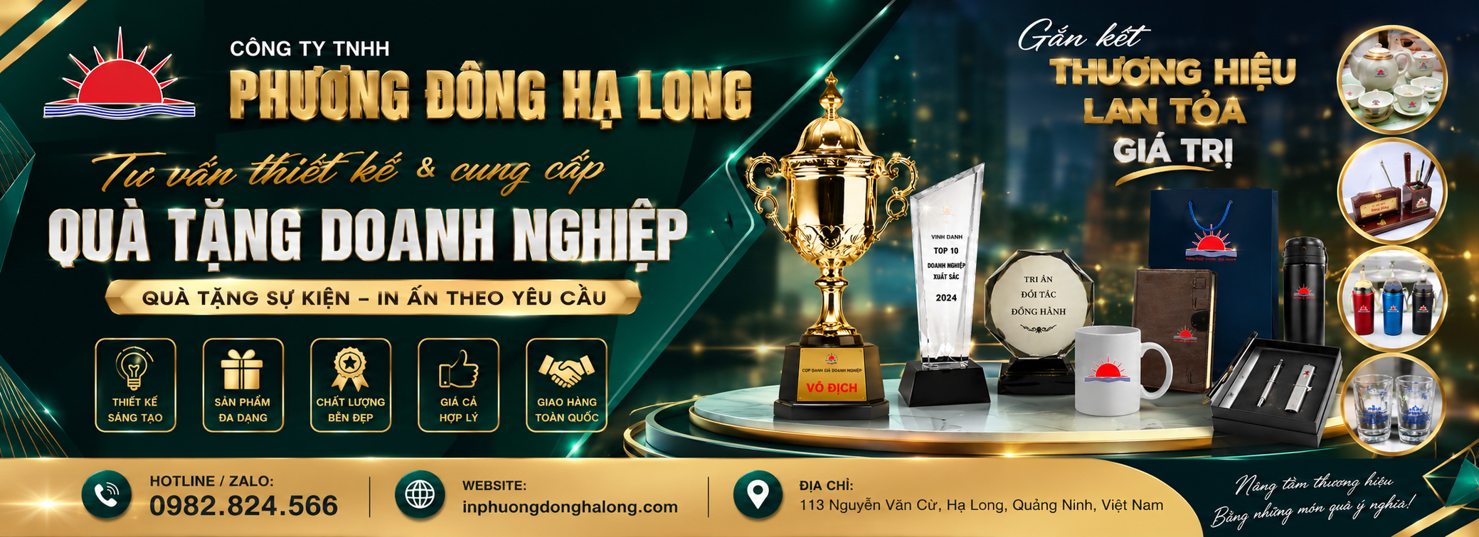 Quà tặng lưu niệm Hạ Long