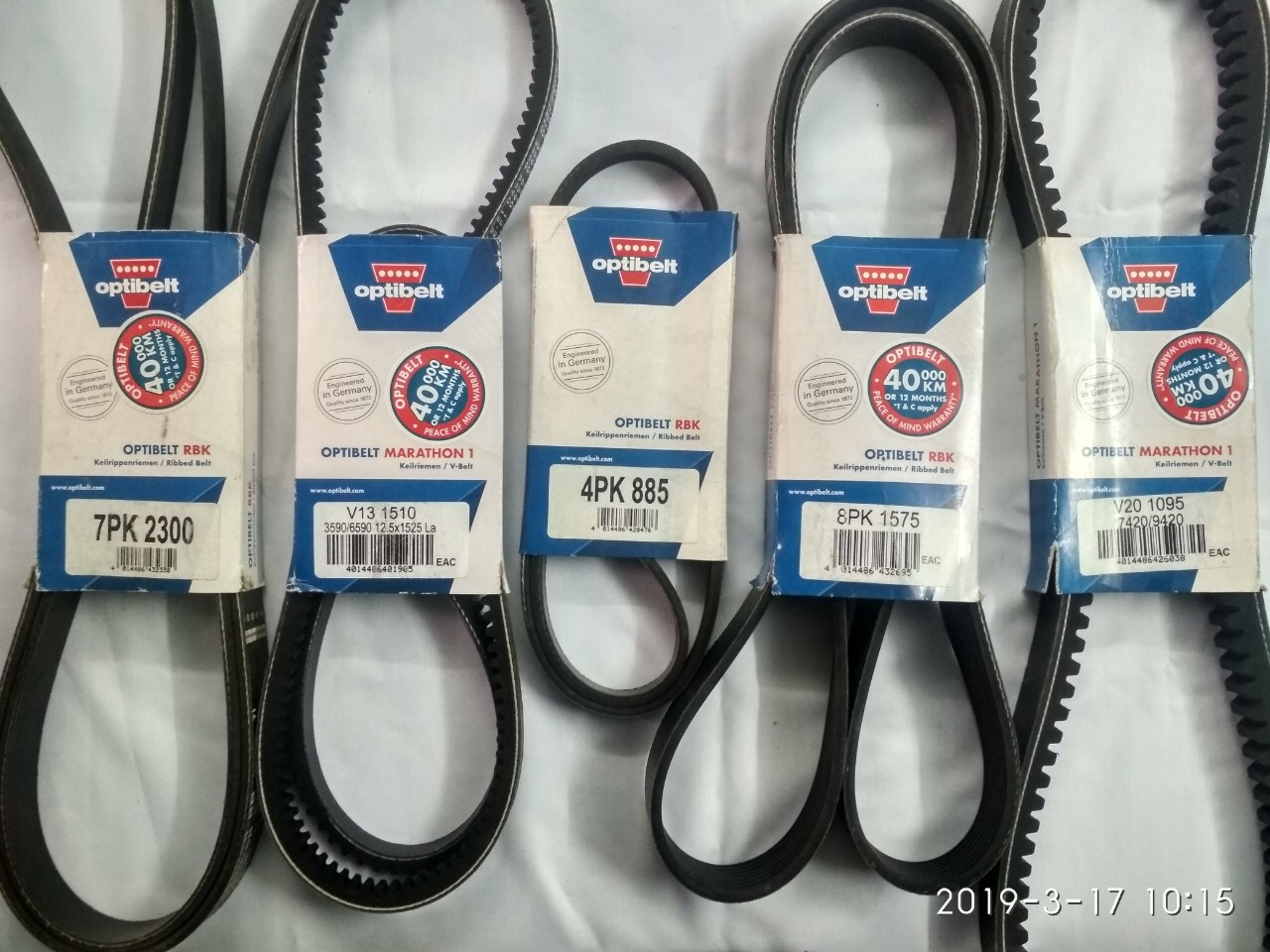 CUNG CẤP & PHÂN PHỐI DÂY CUROA OPTIBELT TẠI PHÍA BẮC
