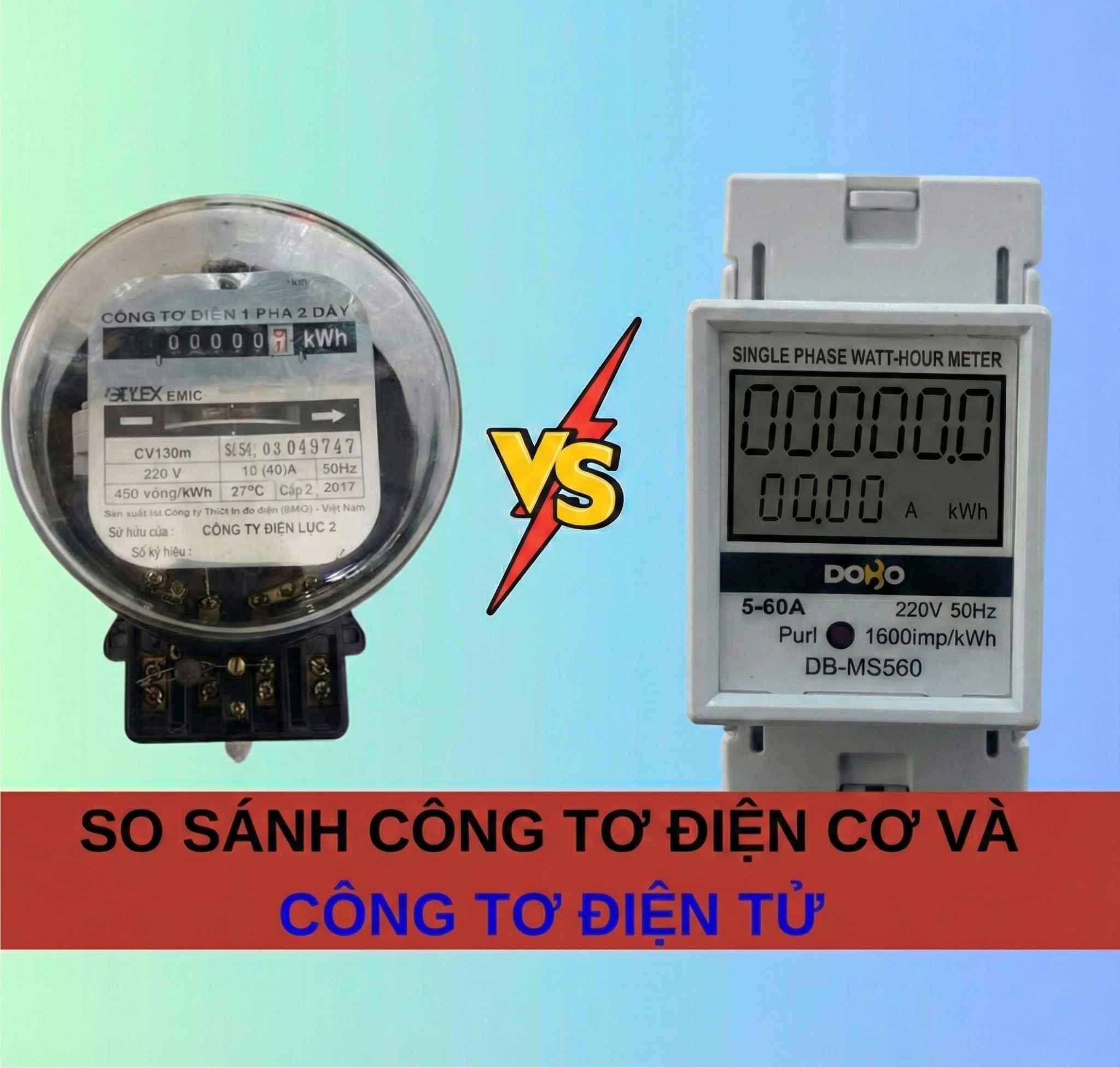 Đồng Hồ Cơ Truyền Thống Hay Công Tơ Điện Tử?