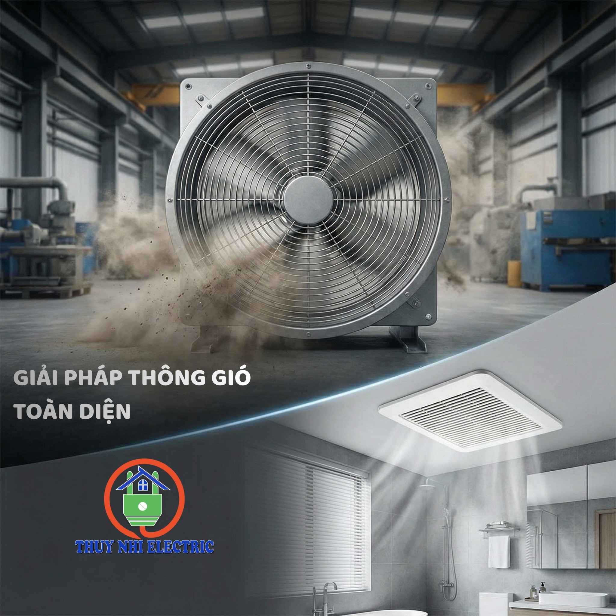 Bí quyết chọn quạt hút êm ái cho gia đình