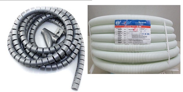 So Sánh Mức Độ Hiệu Quả Giữa Ống Ruột Gà Và Ống Luồn Dây
