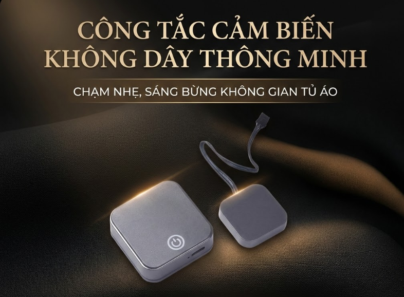Bộ Cảm Biến Đèn LED Không Dây