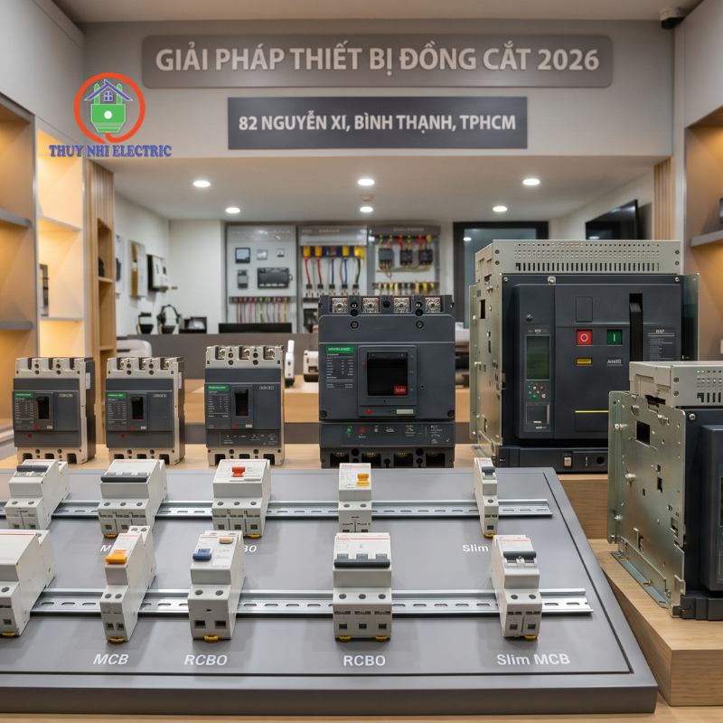 Thiết Bị Đóng Cắt: Phân Loại, Kích Thước & Cách Chọn Chuẩn 2026