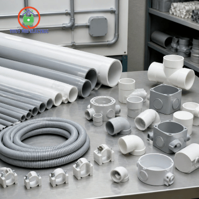 Hướng Dẫn Chọn Ống Luồn Dây Điện PVC Chuẩn PCCC: Tenko, LG Tech, Goneo