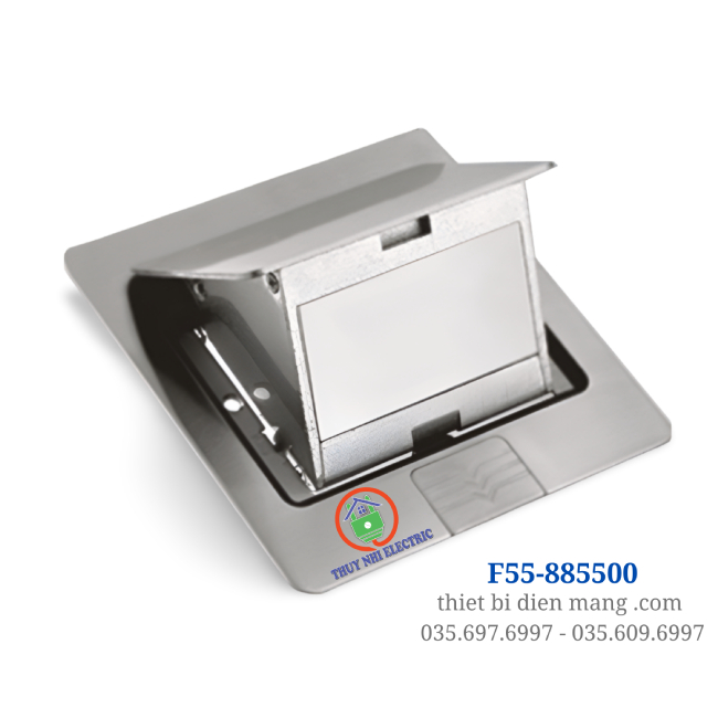 Khung Ổ Cắm Âm Sàn DoBo F55-885500 - Chống Nước & Chống Bụi