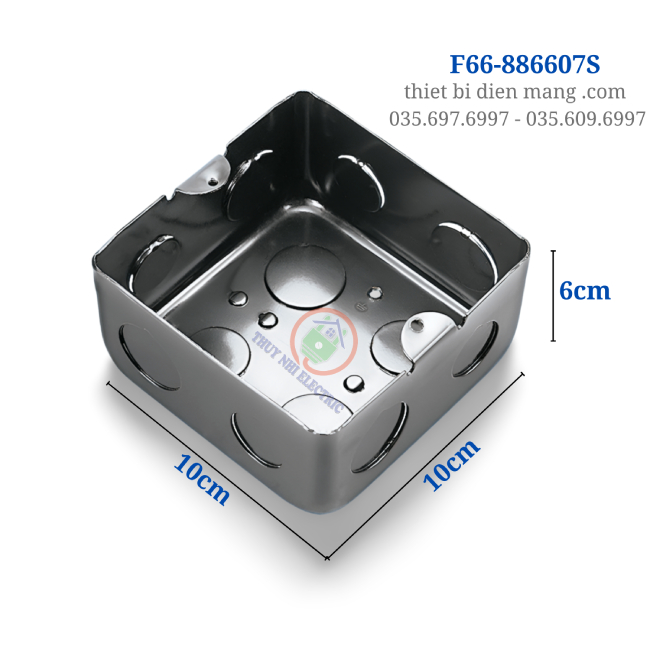 Ổ Cắm Điện Âm Sàn Đôi 5 Chấu DoBo Korea F66-886607S