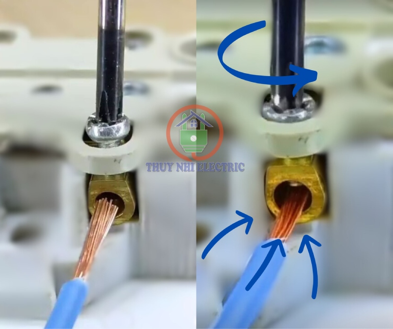 Cách nối dây điện Vào phích cắm điện