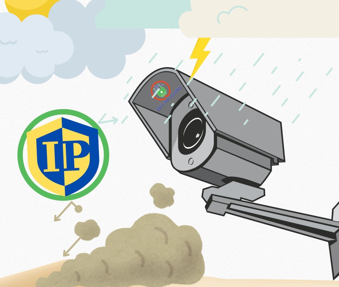 Cấp bảo vệ IP chống nước chống bụi