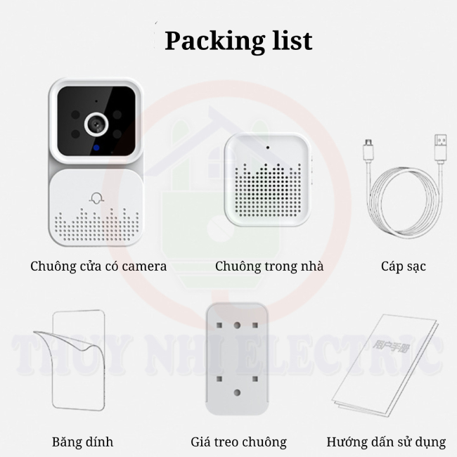 Chuông Cửa Camera Thông Minh Wifi
