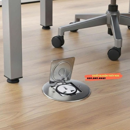 thi công hộp ổ điện âm sàn Sinoamigo SOB-2ZNC chính hãng