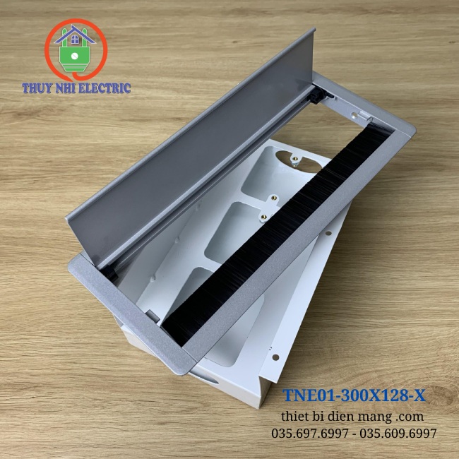 Nắp hộp âm bàn màu xám TNE01-300X128-X (Giảm chấn)