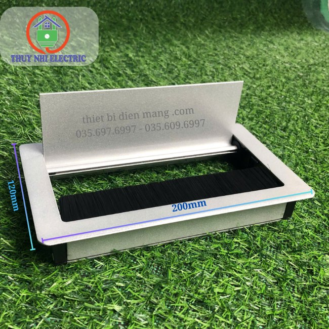Nắp Hộp Điện Âm Bàn Nhôm TNE2-RM031-200x120-XS